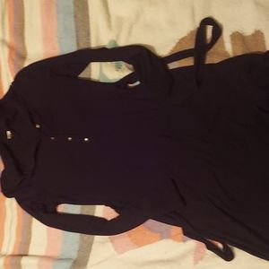 J.Crew Long Sleeve Black Dress Small